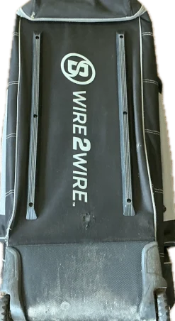 Used CATCHERS BAG BB/SB Player Wheeled Bag Black