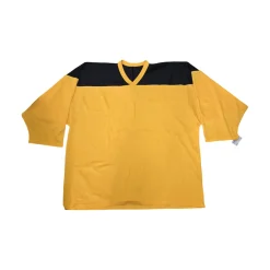 Used CCM ADULT PRACTICE JERSEY XL Hockey Practice Jersey Gold XL
