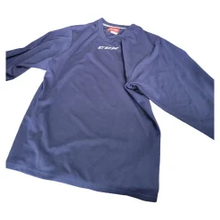 Used CCM ADULT PRACTICE JERSEY Hockey Practice Jersey Navy Blue SM