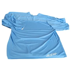 Used CCM ADULT PRACTICE JERSEY Hockey Practice Jersey Sky Blue MD
