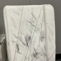Used CCM AXIS F9 Goalie Leg Pads Senior White 32