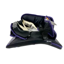 Used CCM AXIS 2 Goalie Blocker Purple Senior Regular