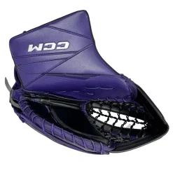 Used CCM AXIS 2 Goalie Catcher Purple Senior Regular