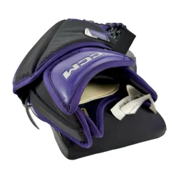 Used CCM AXIS 2 Goalie Catcher Purple Senior Regular