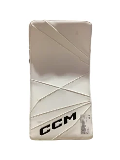 Used CCM AXIS 2.5 Junior Goalie Blocker White