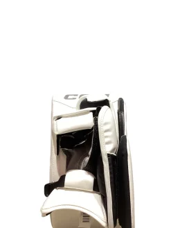 Used CCM AXIS 2.5 Junior Goalie Blocker White