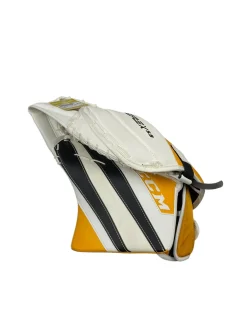 Used CCM CCM EFLEX 5.9 SR GOALIE CATCHER Senior Goalie Catcher Orange And White