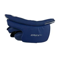 Used CCM EFLEX 5.5 Goalie Blocker Royal Blue Junior Regular