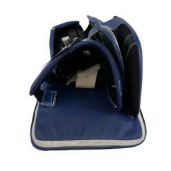 Used CCM EFLEX 5.5 Goalie Blocker Royal Blue Junior Regular