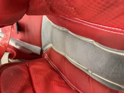 Used CCM E3.5 Goalie Leg Pads Senior White 33