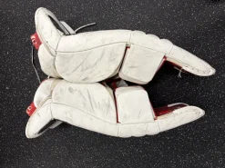 Used CCM E3.5 Goalie Leg Pads Senior White 33