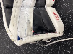 Used CCM E3.5 Goalie Leg Pads Senior White 33