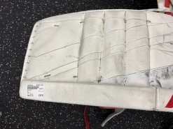 Used CCM E3.5 Goalie Leg Pads Senior White 33