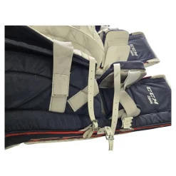 Used CCM EXTREME FLEX 3 GOALIE LEG PADS 36+2 Goalie Leg Pads Senior Navy Blue 36"