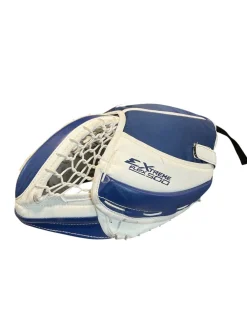 Used CCM EXTREME FLEX 500 Senior Goalie Catcher Royal Blue