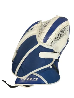Used CCM EXTREME FLEX 500 Senior Goalie Catcher Royal Blue