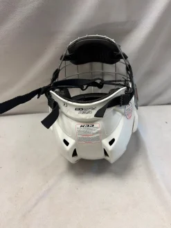 Used CCM FL40 XS Helmet Cage Combo White SM
