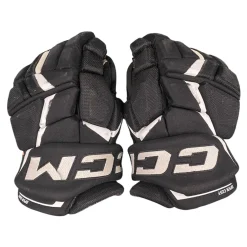 Used CCM FT6 Intermediate Gloves Black 13"