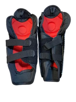 Used CCM FT1 JETSPEED Junior Shin Guards Black 13"