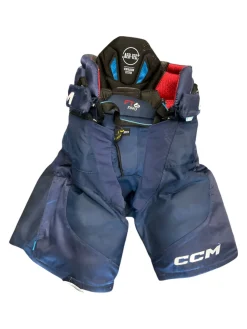 Used CCM FT6 PRO SR MD HP Senior Pant Navy Blue MD
