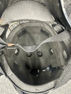 Used CCM GFL1.5 JR Junior Goalie Helmet/Mask Black One Size