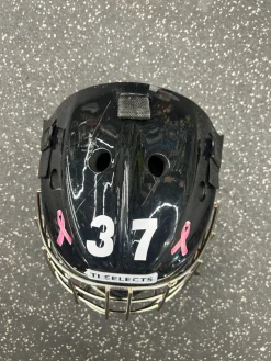 Used CCM GFL1.5 JR Junior Goalie Helmet/Mask Black One Size
