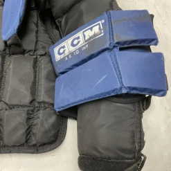 Used CCM HEATON 10 Intermediate Body Armor Black And Navy Blue LG