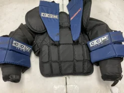 Used CCM HEATON 10 Intermediate Body Armor Black And Navy Blue LG