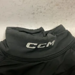 Used CCM Hockey Neck Guards Top Junior Black SM