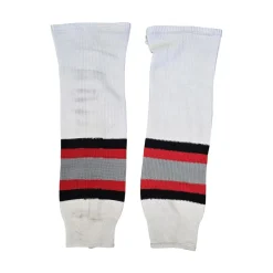 Used CCM Hockey Sock White 27"