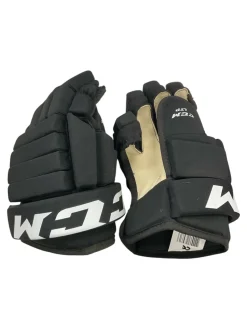 Used CCM LTP Senior Gloves Black 12"