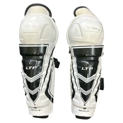 Used CCM LTP SG Youth Shin Guards White 9"