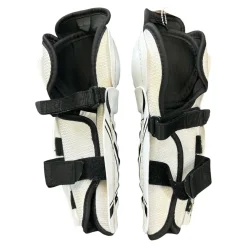 Used CCM LTP SG Youth Shin Guards White 9"
