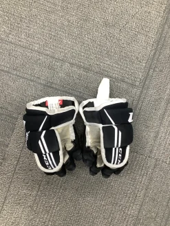 Used CCM LTP Youth Gloves Black 8"