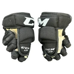 Used CCM LTP Youth Gloves Black 8"