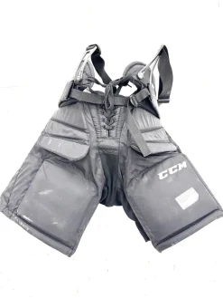 Used CCM PREMIER Junior Goalie Pant Black LG