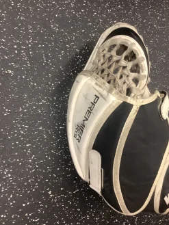 Used CCM PREMIER R1.9 Senior Goalie Catcher White