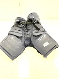 Used CCM PREMIER Senior Goalie Pant Navy Blue MD