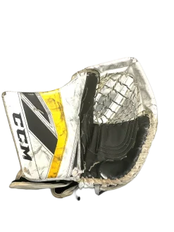Used CCM P2.5 Senior Goalie Catcher White