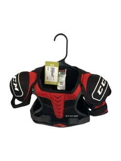 Used CCM QLT230 Youth Shoulder Pads XS