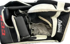 Used CCM REVOLUTION 597 Senior Goalie Blocker White