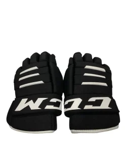 Used CCM Senior Gloves Black 14"
