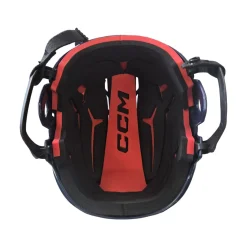 Used CCM TACK 70 HELMET SM Hockey Helmet Only Navy Blue SM