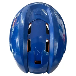 Used CCM TACKS 710 Helmet Cage Combo Royal Blue MD
