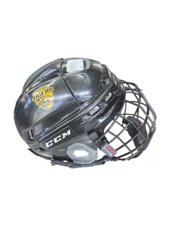 Used CCM TACKS 910 HELMET MD Helmet Cage Combo Black MD