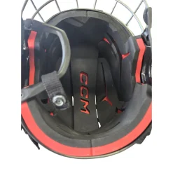 Used CCM TACKS 70 HHC MED Helmet Cage Combo Black MD