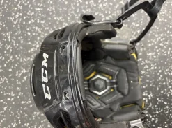 Used CCM TACKS 310 Hockey Helmet Only Black SM