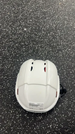 Used CCM TACKS 70 JR Hockey Helmet Only White One Size