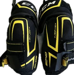 Used CCM TACKS 9040 Junior Elbow Pads MD