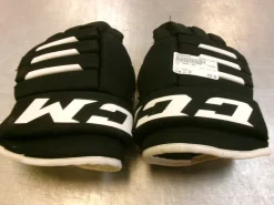 Used CCM TACKS 4R2 Senior Gloves Black 13"